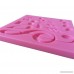 FLY 3PCS Music Note 26 English Letter 0-9 Numbers Shape Silicone Cake Mold Pink - B01DLHHG3M